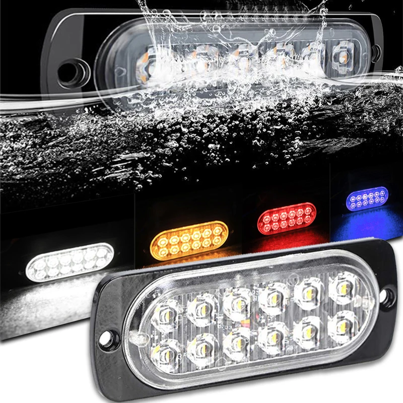 Waterproof Car Amber Traffic Light Warning Light Signal Light Breakdown Emergency Auto Truck Trailer Beacon Side Lamp
Waterproof Car Amber Traffic Light Warning Light Signal Light Breakdown Emergency Auto Truck Trailer Beacon Side Lamp