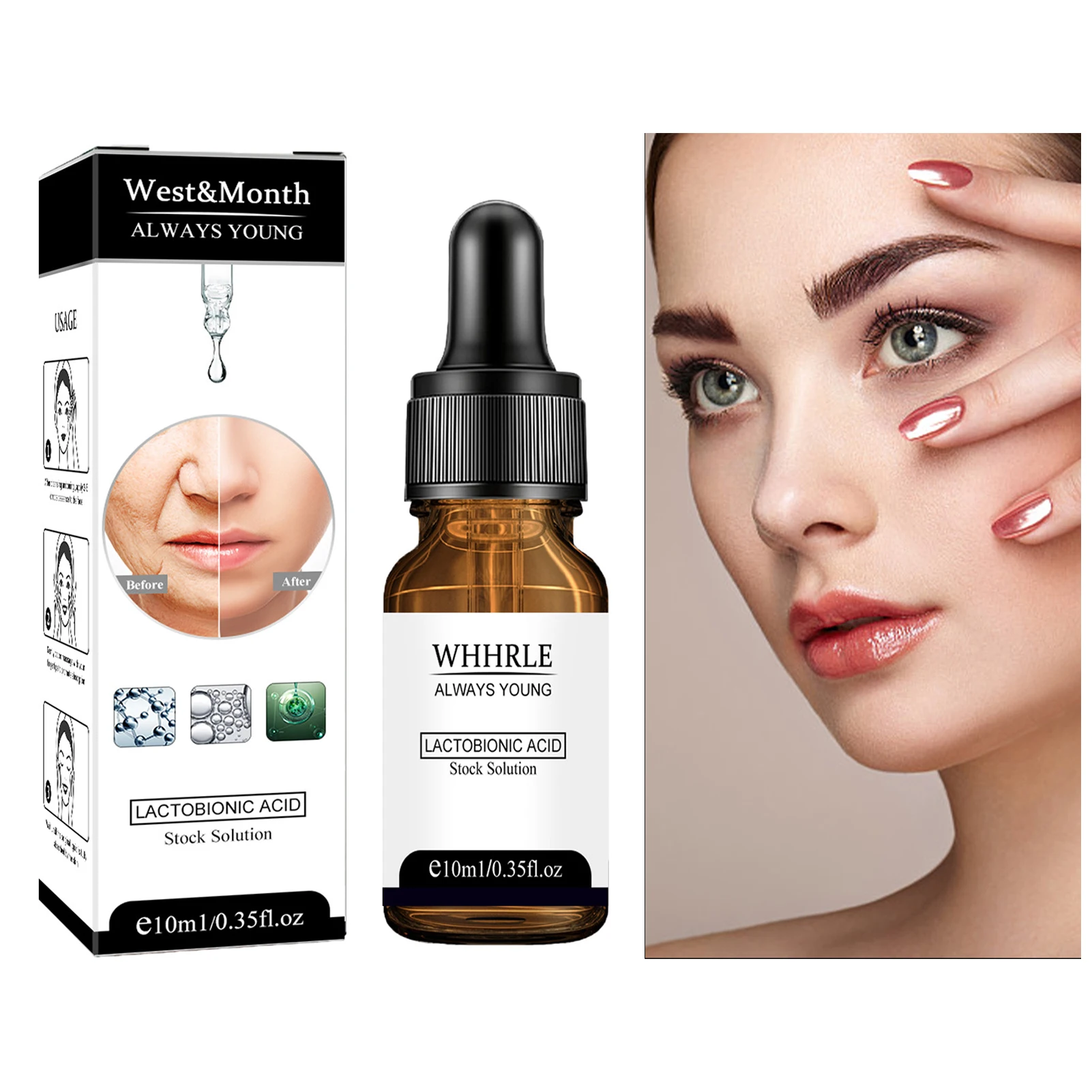 Wrinkles Repair Serum For Face Hydrating Acid SerumFace Moisturizer For Restoring Skin Firmness Revitalizing And Brightening
Wrinkles Repair Serum For Face Hydrating Acid SerumFace Moisturizer For Restoring Skin Firmness Revitalizing And Brightening