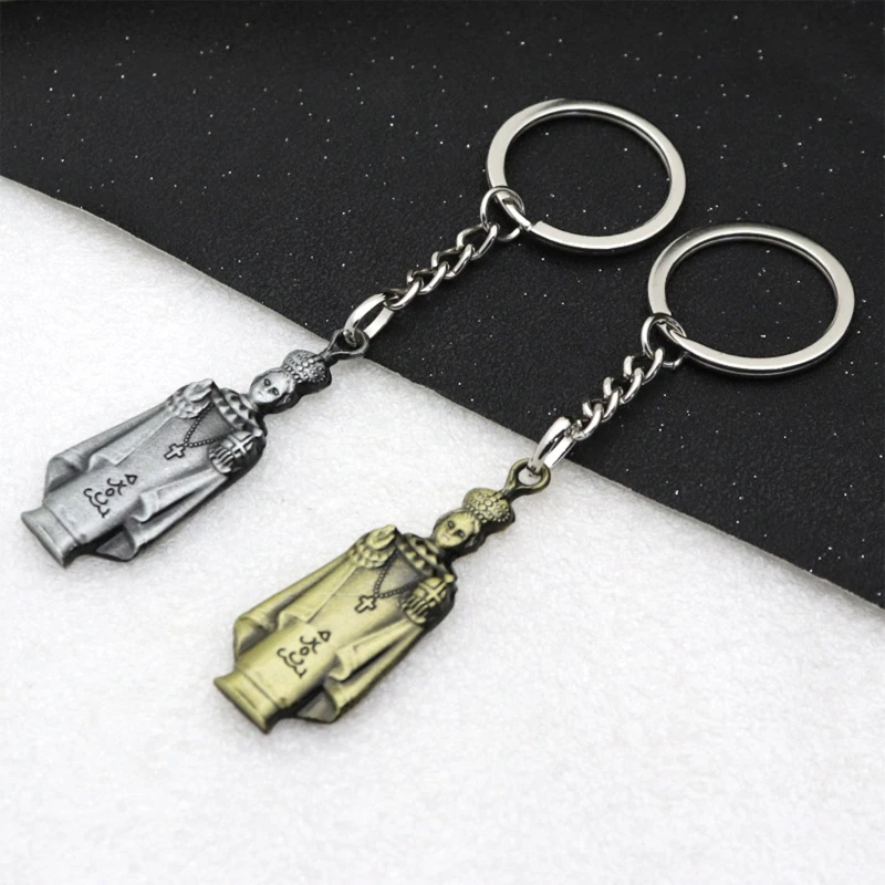 Christian Cross Keychain Metal Holy Baby Catholic Pendant Religious Hanging Ornament for Handmade DIY Car Keychain Gift
Christian Cross Keychain Metal Holy Baby Catholic Pendant Religious Hanging Ornament for Handmade DIY Car Keychain Gift