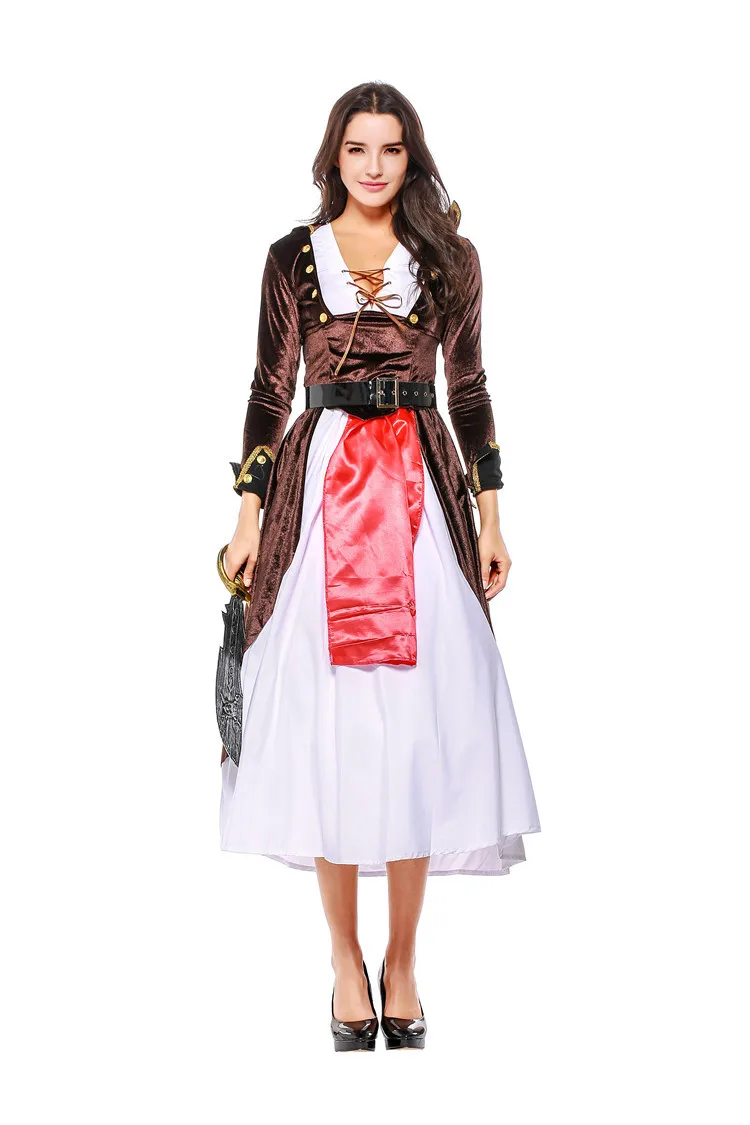 Взрослые пиратские костюмы для женщин на Хэллоуин карнавальвечерние Карибский пиратский маскарадный костюм
Взрослые пиратские костюмы для женщин на Хэллоуин карнавальвечерние Карибский пиратский маскарадный костюм