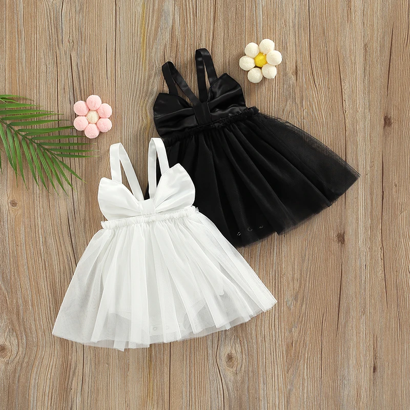 Newborn Tutu Romper Dress Baby Girls Summer Sleeveless Backless Solid Color Bow Romper Dresses Skirts
Newborn Tutu Romper Dress Baby Girls Summer Sleeveless Backless Solid Color Bow Romper Dresses Skirts