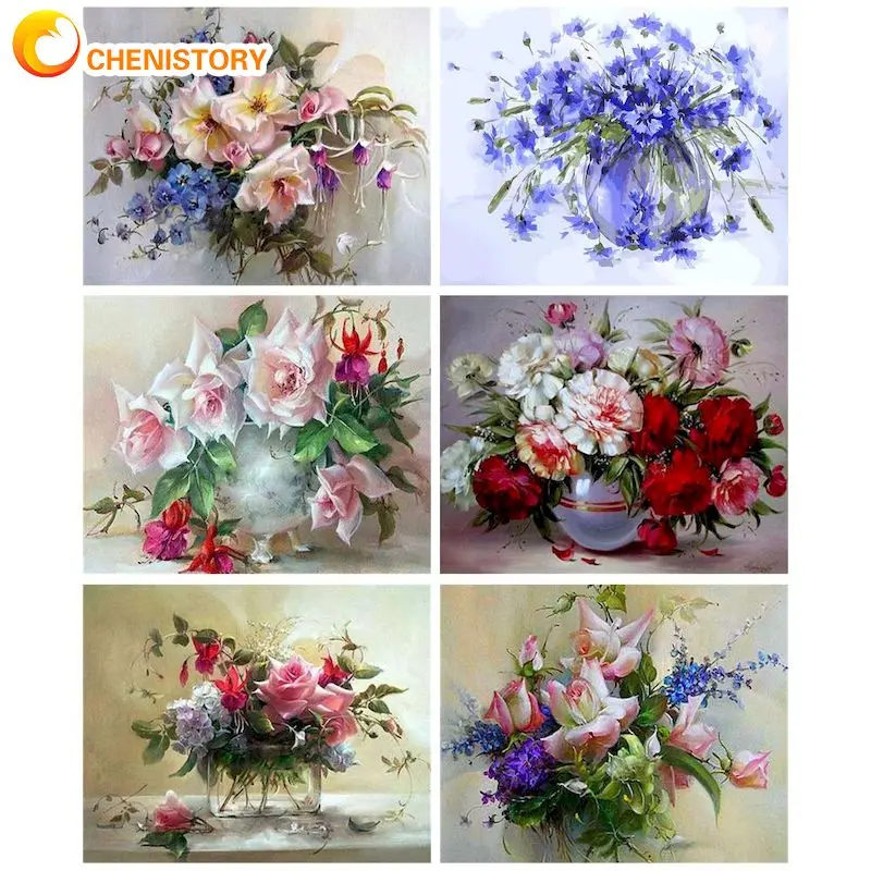 CHENISTORY Modern Painting By Numbers Acrylic Paints Picture Drawing Spring Flowers Vase Painting Numbers Home Decor Gift
CHENISTORY Modern Painting By Numbers Acrylic Paints Picture Drawing Spring Flowers Vase Painting Numbers Home Decor Gift