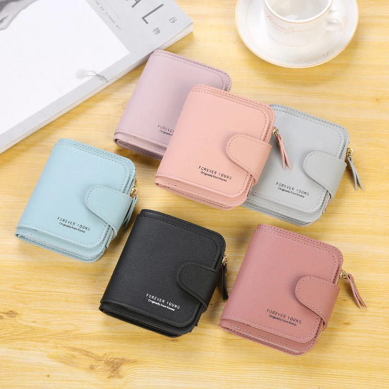 PU Leather Wallet Women's Short Wallet Card Holder Women's Money Bag Purse Zipper Coin Purse Women's Wallet Purse In Hand
PU Leather Wallet Women's Short Wallet Card Holder Women's Money Bag Purse Zipper Coin Purse Women's Wallet Purse In Hand