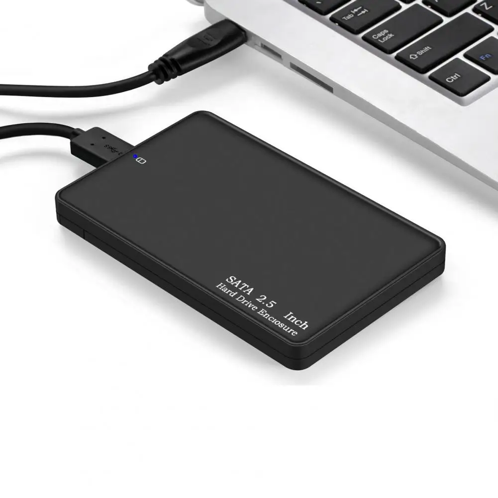 2.5 Inches Hard Disk Case Portable High Speed Black USB 3.0 to SATA External SSD/HDD Enclosure for Desktop
2.5 Inches Hard Disk Case Portable High Speed Black USB 3.0 to SATA External SSD/HDD Enclosure for Desktop