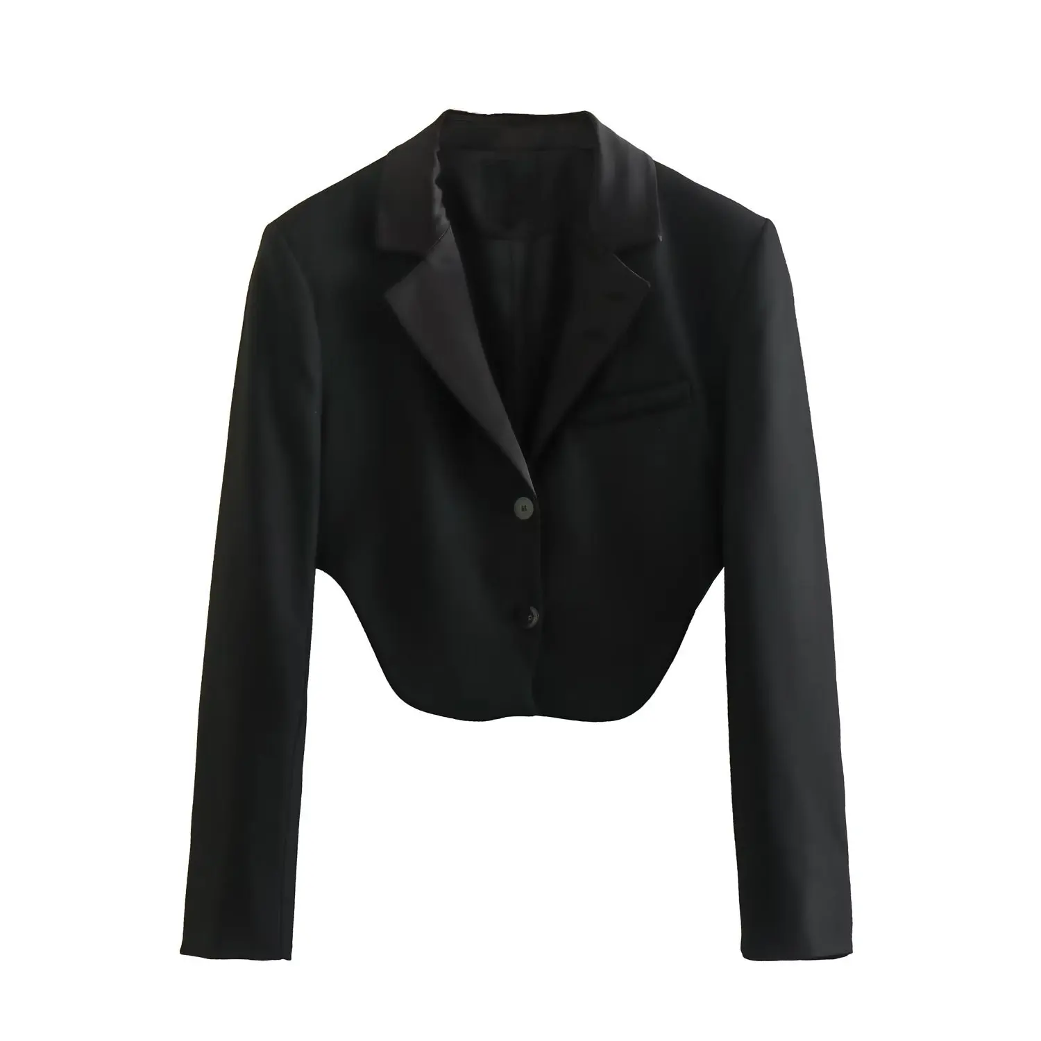 PB&ZA 2022 European and American Style Autumn Women's Clothing New Splicing Lapel Short Suit Jacket Suit
PB&ZA 2022 European and American Style Autumn Women's Clothing New Splicing Lapel Short Suit Jacket Suit