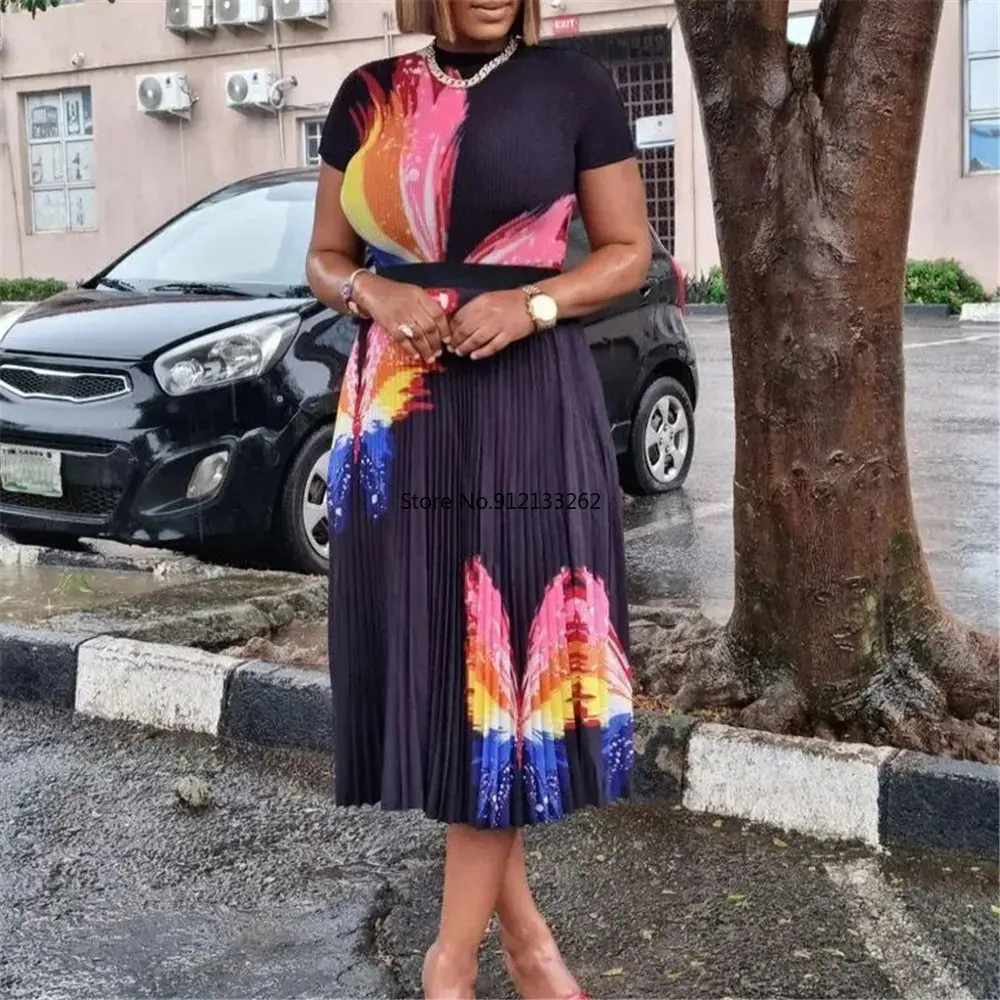Two 2 Piece Set Women Outfits African Dresses For Women Casual Party Tops Skirt Sets Butterfly Print Tracksuit Autumn Clothes
Two 2 Piece Set Women Outfits African Dresses For Women Casual Party Tops Skirt Sets Butterfly Print Tracksuit Autumn Clothes