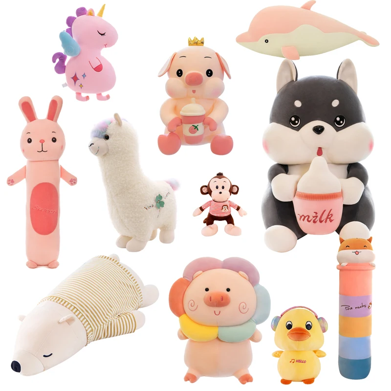 Plushie Pillow Stuffed Cute Animal 45cm 60cm Dog Pig Duck Alpaca Unicorn Lion Monkey Shark Anime Plush Toys Kids Birthday Gift
Plushie Pillow Stuffed Cute Animal 45cm 60cm Dog Pig Duck Alpaca Unicorn Lion Monkey Shark Anime Plush Toys Kids Birthday Gift