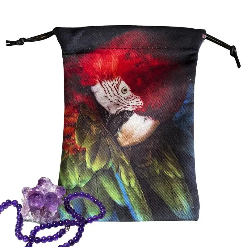 Tarot Pouch Velvet Pouch With Drawstring And Animal Printing Hand Gift Bags 5.12''x7.09'for Tarot Cards Dice Crystal Stones 
Tarot Pouch Velvet Pouch With Drawstring And Animal Printing Hand Gift Bags 5.12''x7.09'for Tarot Cards Dice Crystal Stones