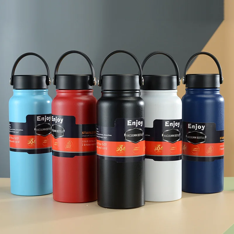 600ml/800ml Large Capacity Thermos Kettle Water Bottle Outdoor Thermal Water Bottle Stainless Steel Cup Leak-proof Flask Sports
600ml/800ml Large Capacity Thermos Kettle Water Bottle Outdoor Thermal Water Bottle Stainless Steel Cup Leak-proof Flask Sports