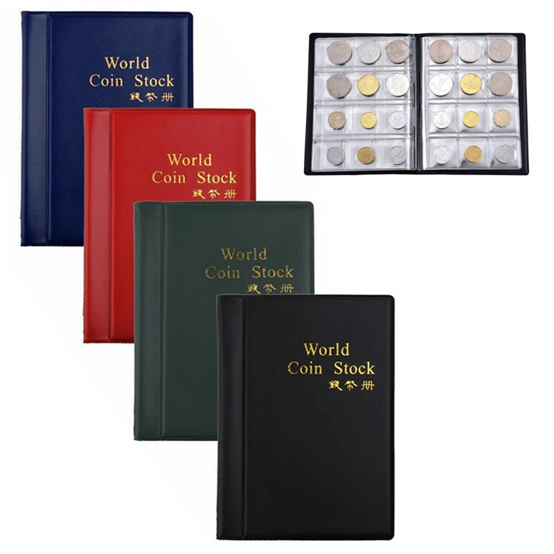 120 Pockets Album for Coins Collection Book Home Decoration Photo Album Coin Album Holders Collection Book Scrapbook
120 Pockets Album for Coins Collection Book Home Decoration Photo Album Coin Album Holders Collection Book Scrapbook