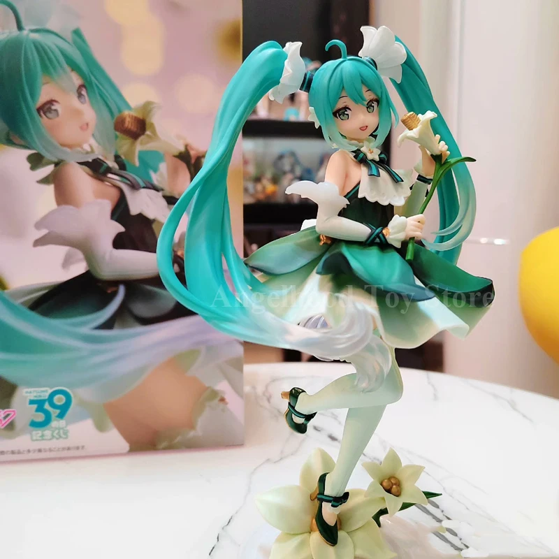 Фигурка Taito Hatsune Miku, фигурка 39 на годовщину лотерейного аниме, коллекционная экшн-модель Вокалоида, игрушки