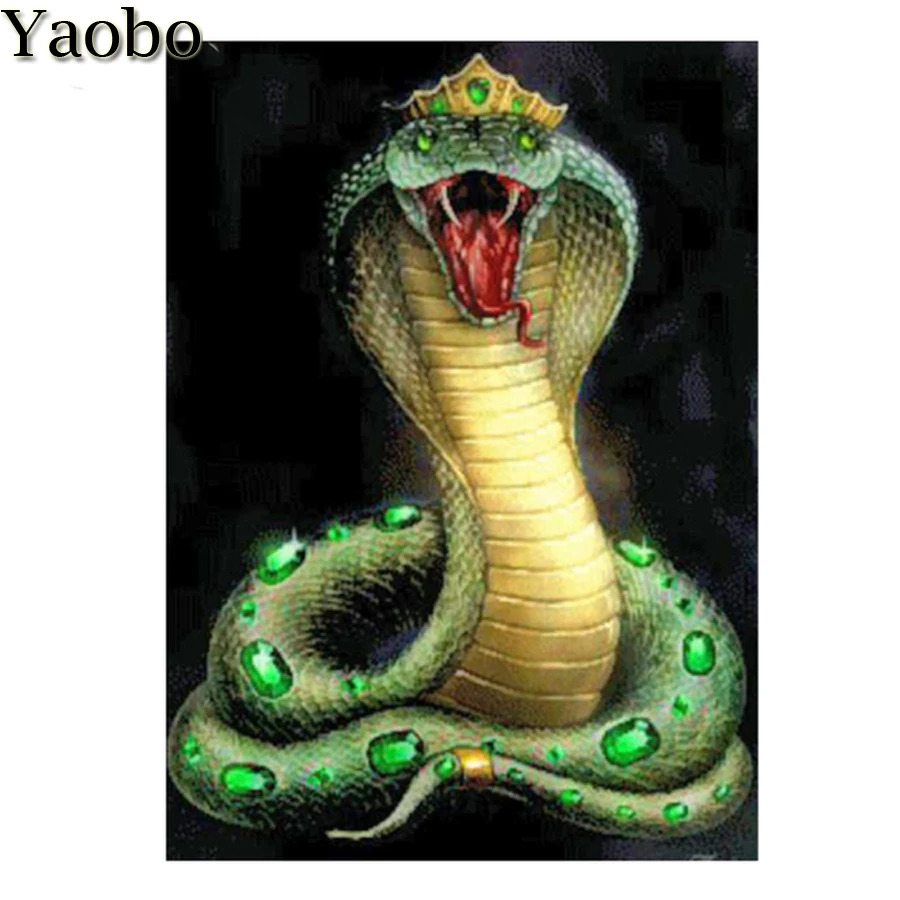 Full Round Diamond Painting Cross Stitch Ferocious Cobra Snake 5D DIY Diamond Embroidery Mosaic Rhinestone Kit Home Decor Gift
Full Round Diamond Painting Cross Stitch Ferocious Cobra Snake 5D DIY Diamond Embroidery Mosaic Rhinestone Kit Home Decor Gift