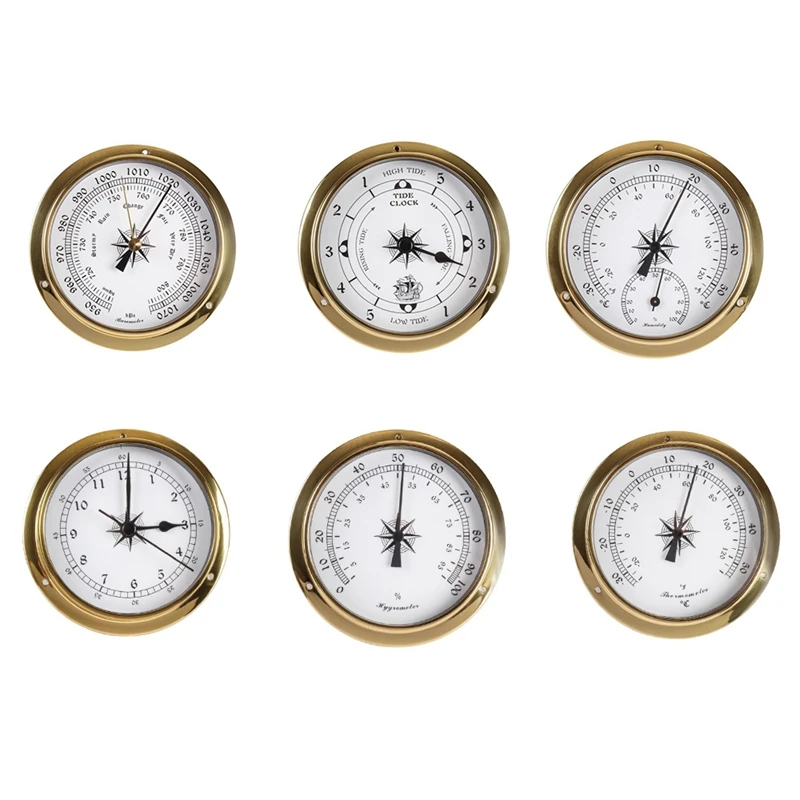Wall Mounted Tester Copper Shell Marine For Weather Station, Wall Hanging Boat Using
Wall Mounted Tester Copper Shell Marine For Weather Station, Wall Hanging Boat Using