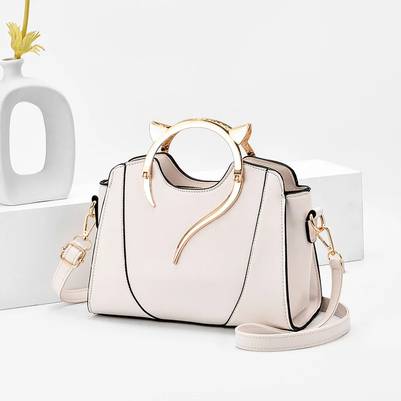 High Quality Brand Fashion Top Handle Handbag for Women PU Leather Travel Shoulder Bag
High Quality Brand Fashion Top Handle Handbag for Women PU Leather Travel Shoulder Bag