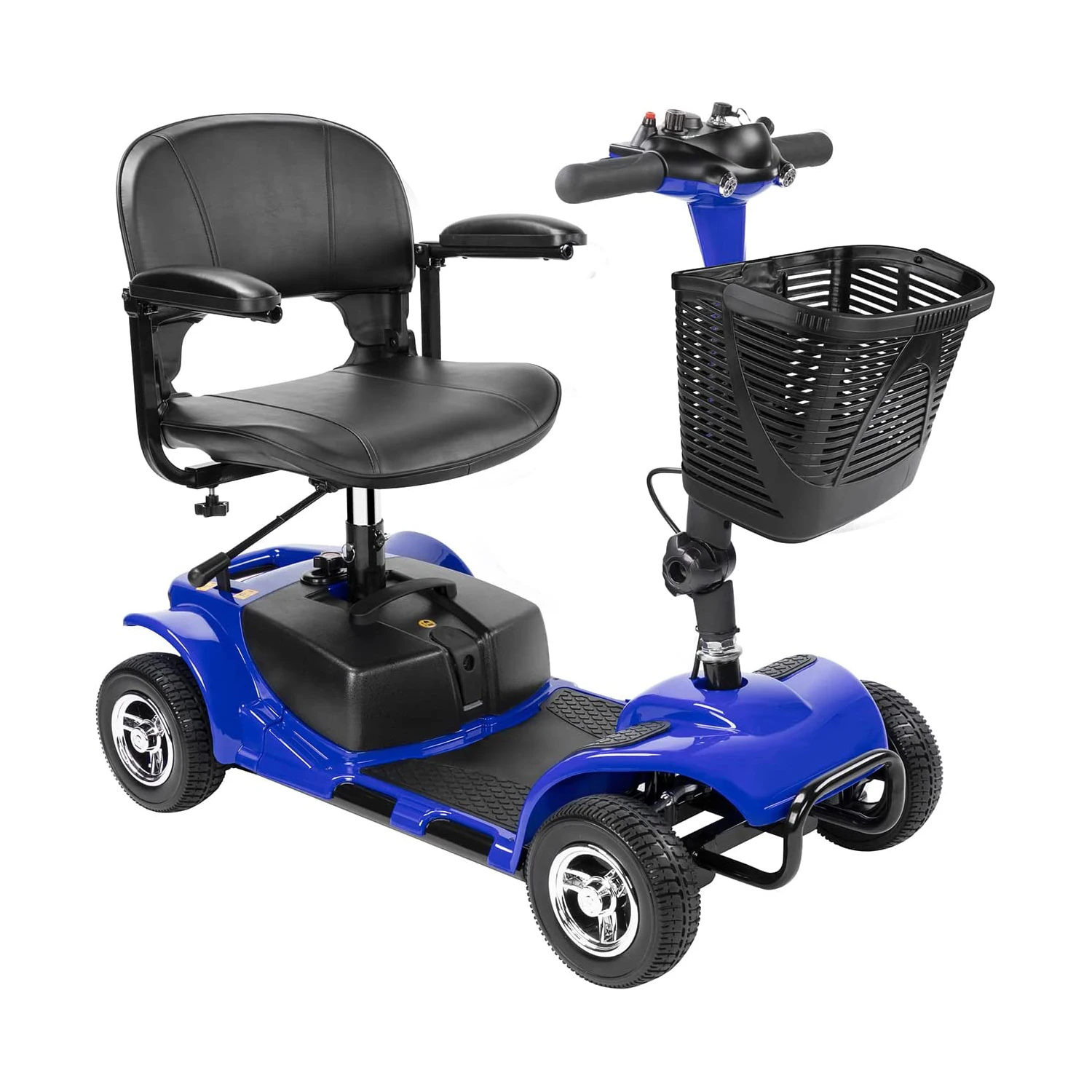 Mobility Scooter 4 Wheel Electric Power Mobile Wheelchair for Seniors Adult Collapsible and Compact Duty Travel Scooter Basket
Mobility Scooter 4 Wheel Electric Power Mobile Wheelchair for Seniors Adult Collapsible and Compact Duty Travel Scooter Basket
