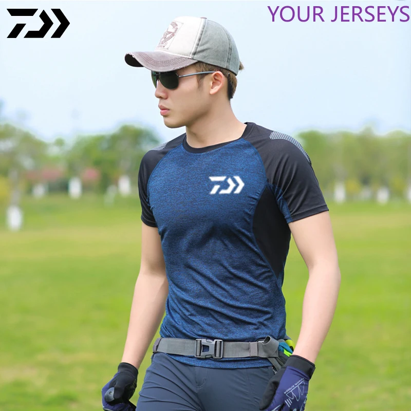 Daiwa Men Summer Fishing T-shirt Outdoor Sports Breathable Daiwa Clothing Patchwork Short Sleeve Quick Dry Golf Fishing Tshirt
Daiwa Men Summer Fishing T-shirt Outdoor Sports Breathable Daiwa Clothing Patchwork Short Sleeve Quick Dry Golf Fishing Tshirt