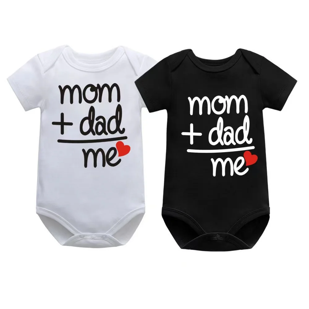 2022 Summer Newborn Infant Baby Clothes I Love Mom & Dad Cute Toddler Jumpsuits Boys Girls Short Sleeve Cotton Bodysuits Outfits
2022 Summer Newborn Infant Baby Clothes I Love Mom & Dad Cute Toddler Jumpsuits Boys Girls Short Sleeve Cotton Bodysuits Outfits
