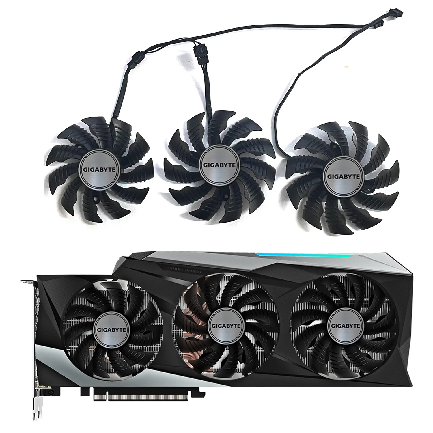 3PCS T128015SU 82MM 87MM RTX 3080 GPU Cooler For Gigabyte Geforce RTX 3080 3070Ti 3080Ti 3090 Eagle Gaming Graphics Card Fan
3PCS T128015SU 82MM 87MM RTX 3080 GPU Cooler For Gigabyte Geforce RTX 3080 3070Ti 3080Ti 3090 Eagle Gaming Graphics Card Fan