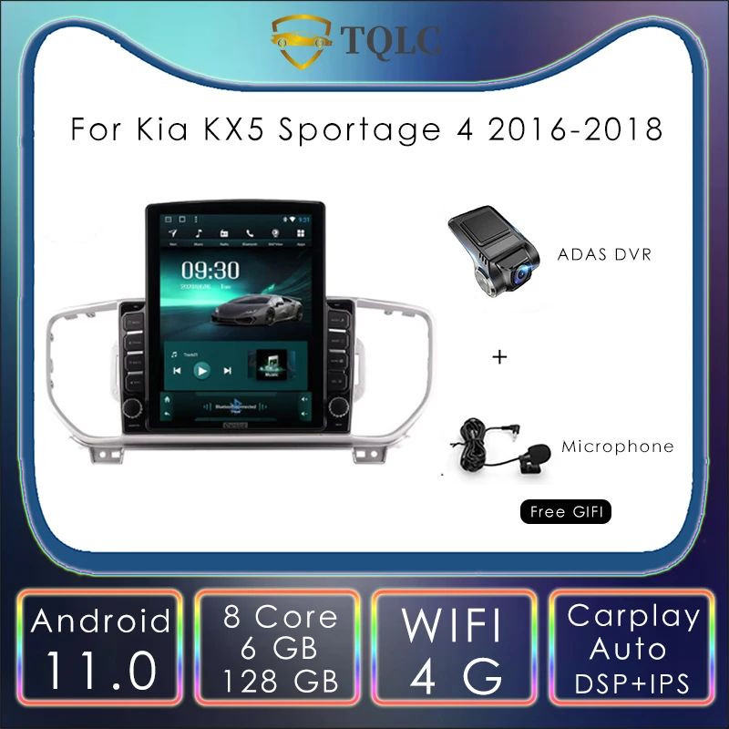 9.7" Tesla Style Car Media Android 10 Camera Radio GPS For Kia KX5 Sportage 4 2016-2018 WiFi CarPlay Stereo Mulitmedia Head Unit
9.7" Tesla Style Car Media Android 10 Camera Radio GPS For Kia KX5 Sportage 4 2016-2018 WiFi CarPlay Stereo Mulitmedia Head Unit