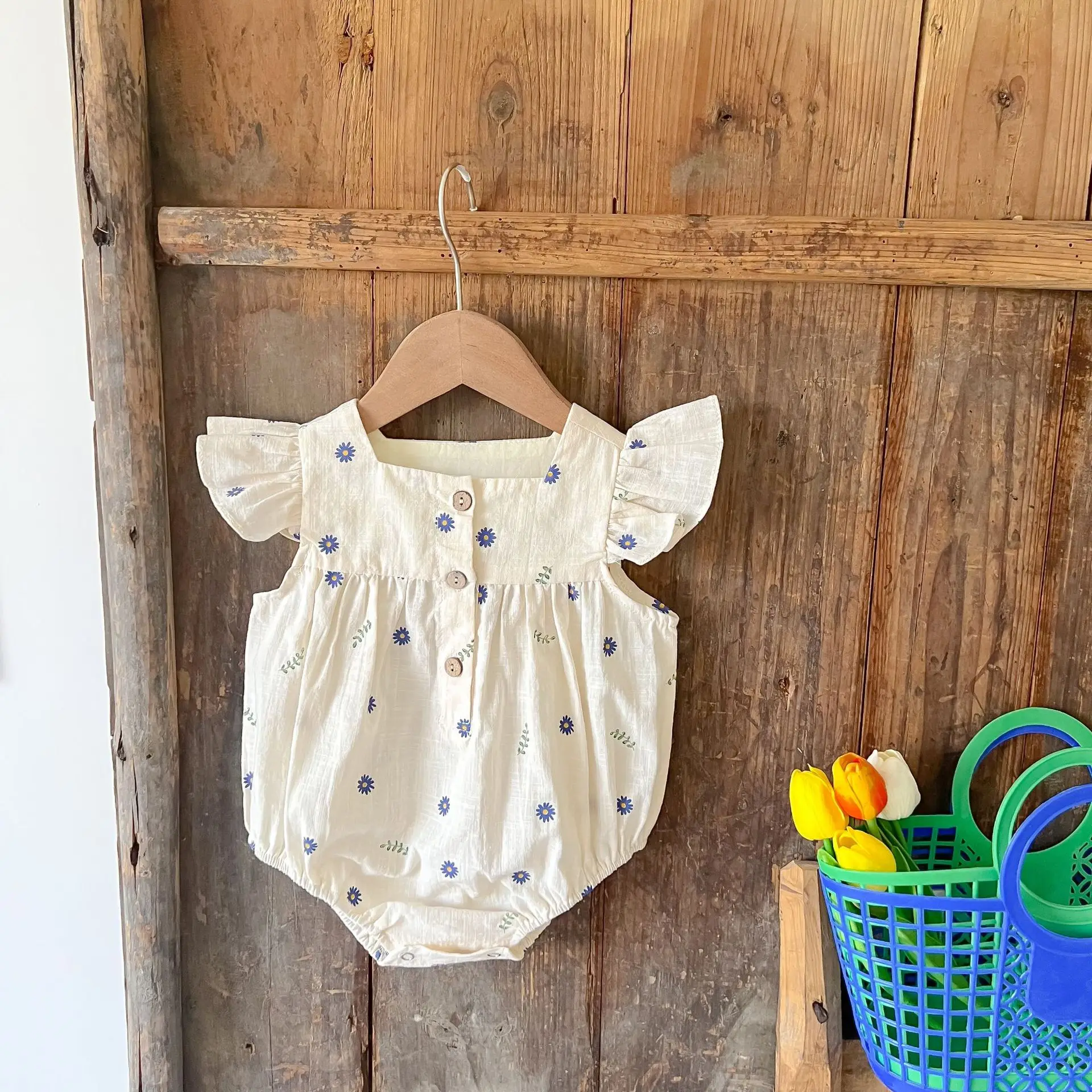 2022 Summer New Baby Girl Short Sleeve Bodysuit Cute Flower Print Jumpsuit For Infant Girl Princess Loose Clothes 6M-3T
2022 Summer New Baby Girl Short Sleeve Bodysuit Cute Flower Print Jumpsuit For Infant Girl Princess Loose Clothes 6M-3T