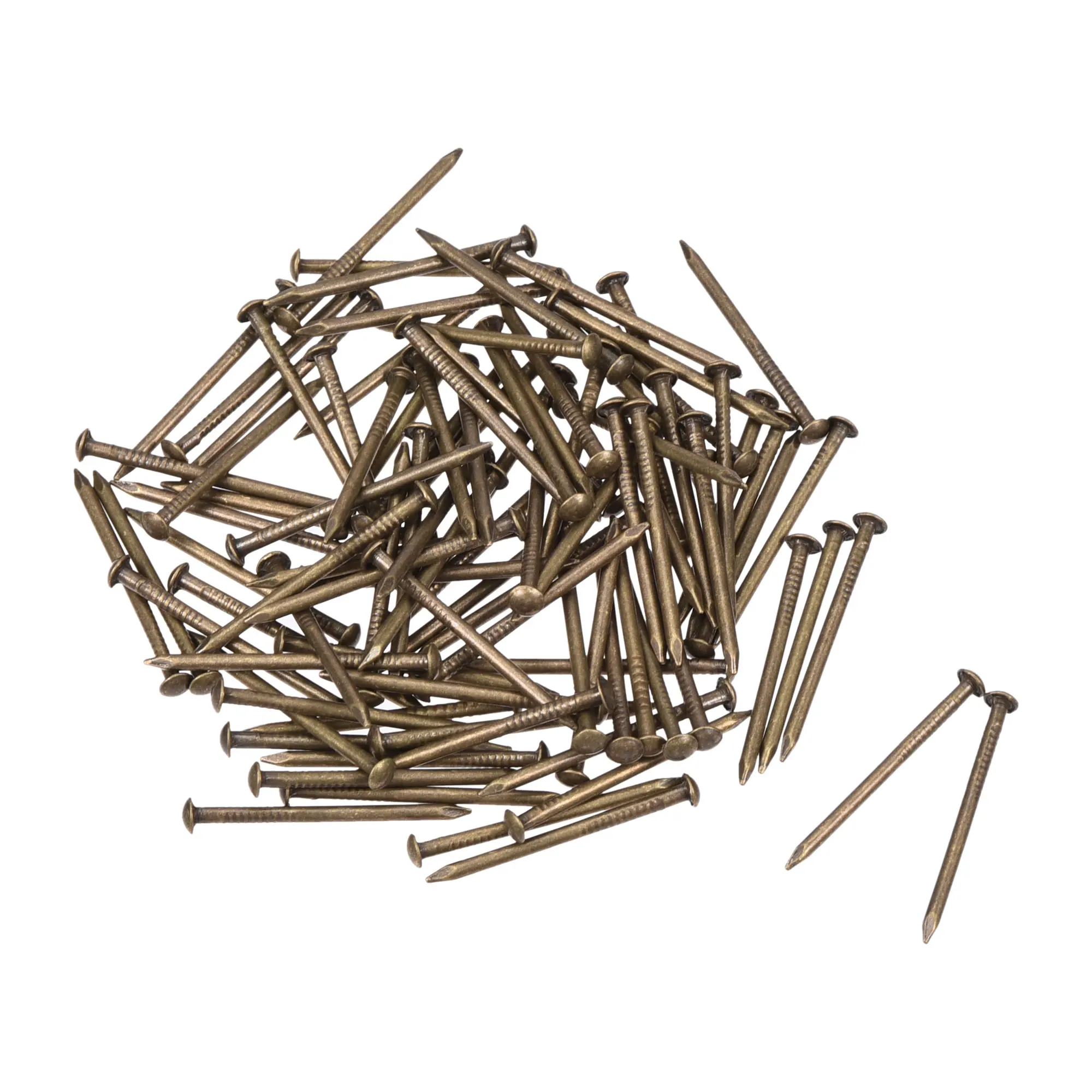 Uxcell Small Tiny Brass Nails 1.2x20mm for DIY Wooden Hardware Accessories 100pcs
Uxcell Small Tiny Brass Nails 1.2x20mm for DIY Wooden Hardware Accessories 100pcs