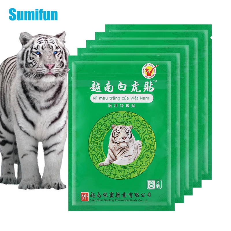 48pcs Vietnam White Tiger Balm Analgesic Patch Instant Muscle Joint Pain Relief Plaster Arthritis Rheumatism Treatment Sticker
48pcs Vietnam White Tiger Balm Analgesic Patch Instant Muscle Joint Pain Relief Plaster Arthritis Rheumatism Treatment Sticker