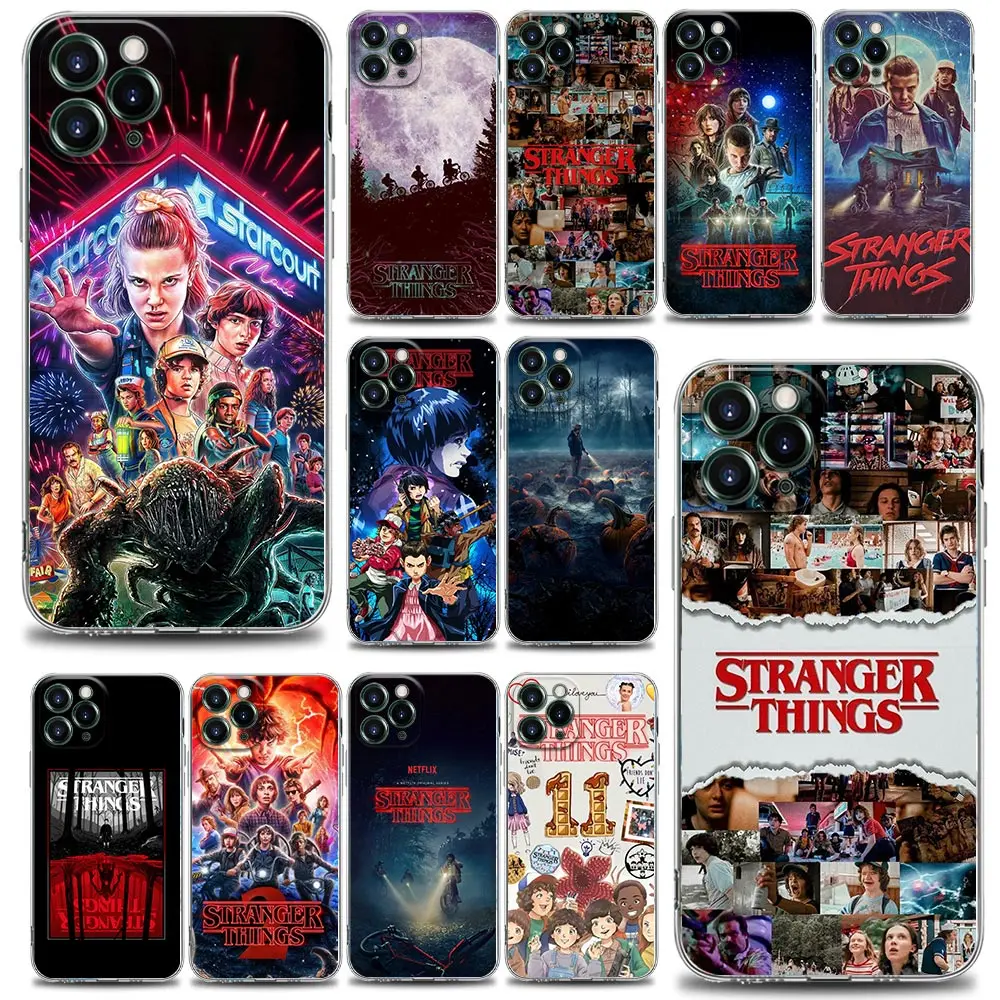 Clear Phone Case for iPhone Apple 13 7 8 SE XR XS 14 6 6s Plus Pro Max Case Fundas Coques Capa Shell Fantastic Stranger Things
Clear Phone Case for iPhone Apple 13 7 8 SE XR XS 14 6 6s Plus Pro Max Case Fundas Coques Capa Shell Fantastic Stranger Things