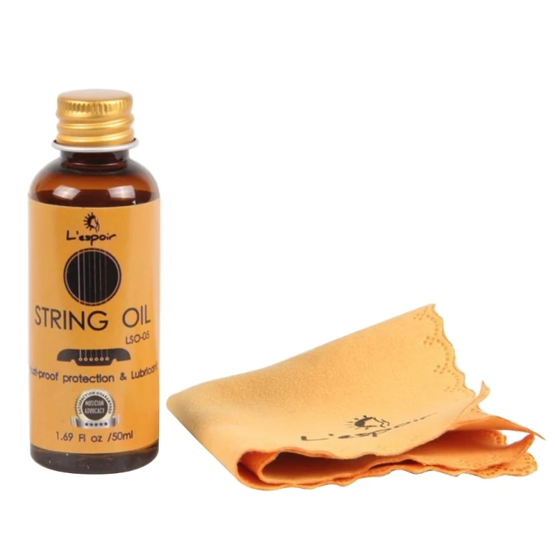Y1UC 50ml Guitar Nursing Oil Fingerboard Lemon Oil String Oil for Guitar String Care
Y1UC 50ml Guitar Nursing Oil Fingerboard Lemon Oil String Oil for Guitar String Care