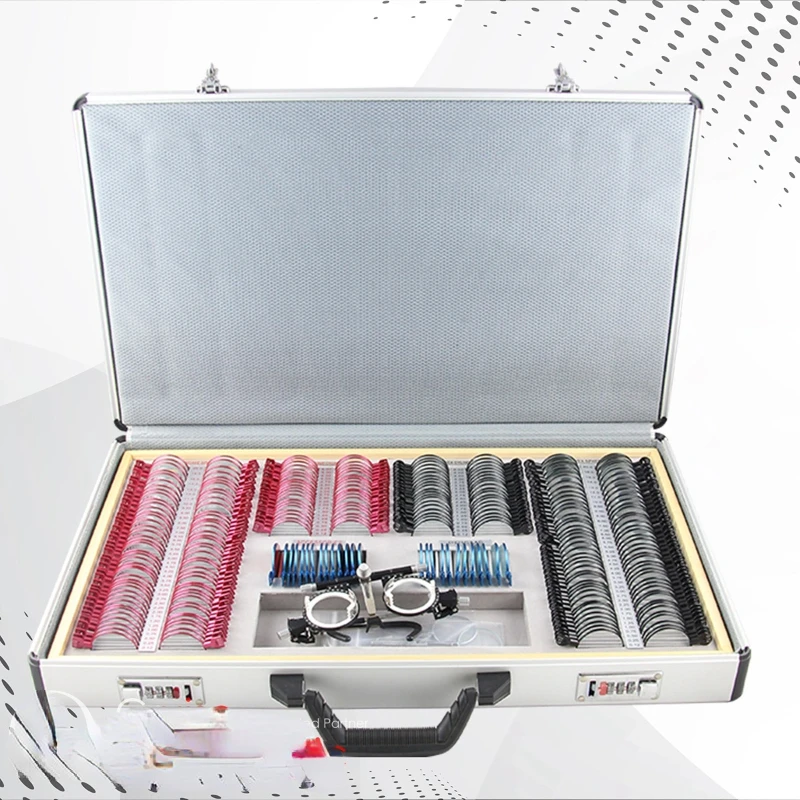 Optometric Premium Trial Lens Set MT266 A1 266 pcs Rim Full Aperture 36mm Colored Metal Rim FDA CMT266-A4 Ship From Poland
Optometric Premium Trial Lens Set MT266 A1 266 pcs Rim Full Aperture 36mm Colored Metal Rim FDA CMT266-A4 Ship From Poland