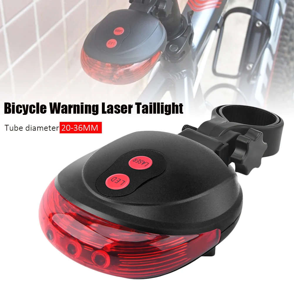 Bicycle Cycling Taillights LED Laser Safety Warning Flashing Lamp Waterproof Bike Rear Light Bicycle Accessories Fast delivery
Bicycle Cycling Taillights LED Laser Safety Warning Flashing Lamp Waterproof Bike Rear Light Bicycle Accessories Fast delivery