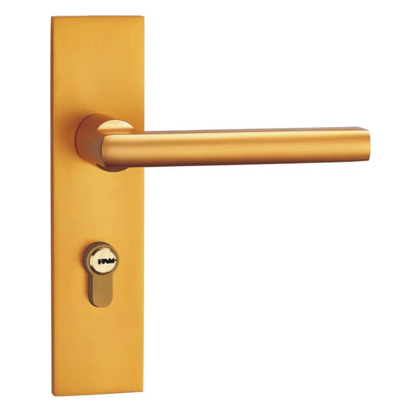 Space aluminum gold mute door lock indoor lock bedroom door bathroom door lock double tongue handle loc
Space aluminum gold mute door lock indoor lock bedroom door bathroom door lock double tongue handle loc