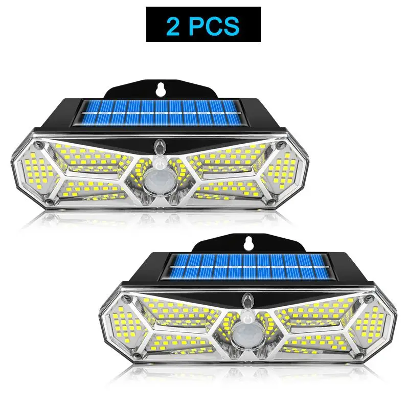 Solar Wall Light Motion Sensor 126LEDs IP65 Waterproof Super Bright Wireless Solar Light for Garden Villa Lighting
Solar Wall Light Motion Sensor 126LEDs IP65 Waterproof Super Bright Wireless Solar Light for Garden Villa Lighting