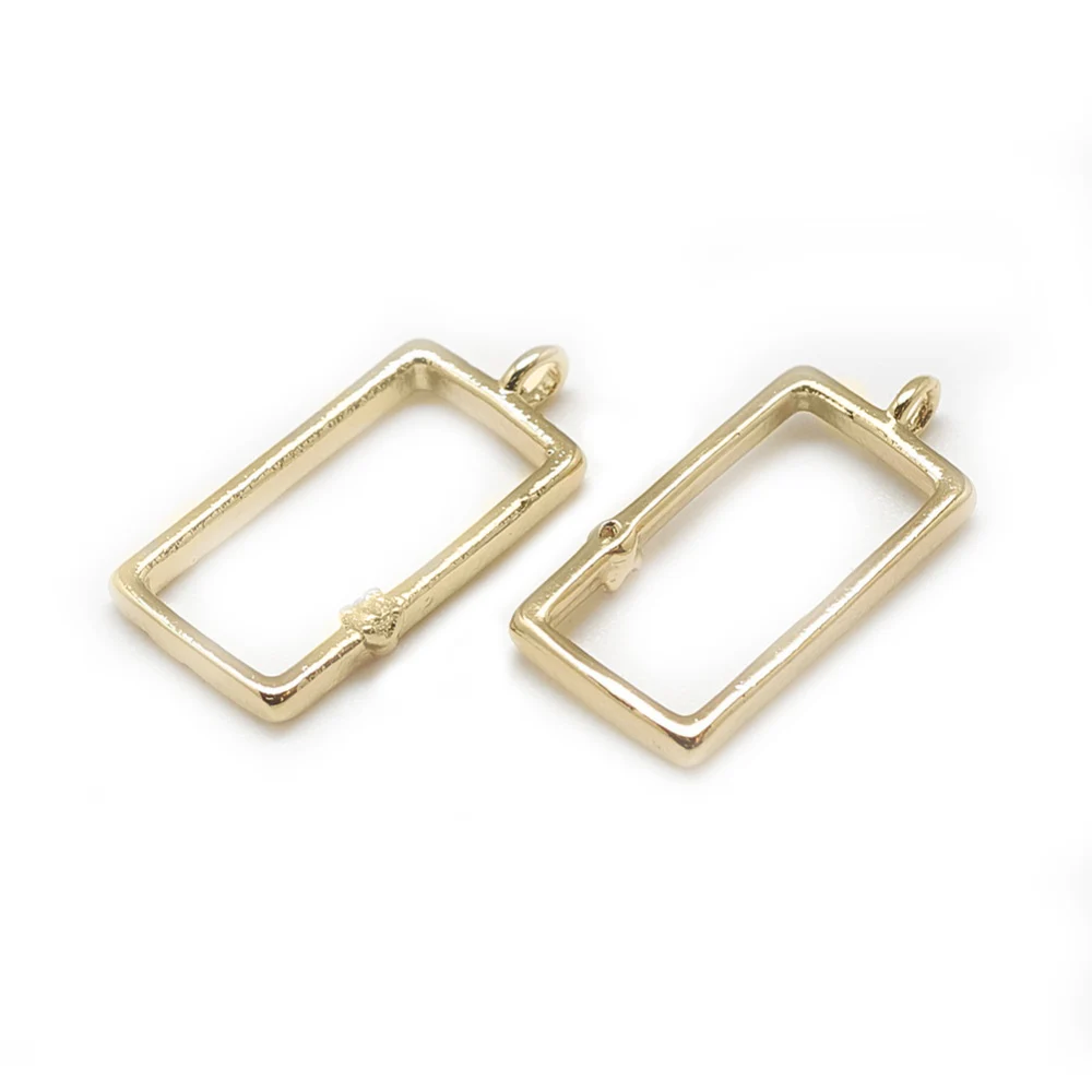 5pcs Brass Open Back Bezel Pendants with Cubic Zirconia For DIY UV Resin Epoxy Resin Pressed Flower Jewelry Real 18K Gold Plated
5pcs Brass Open Back Bezel Pendants with Cubic Zirconia For DIY UV Resin Epoxy Resin Pressed Flower Jewelry Real 18K Gold Plated