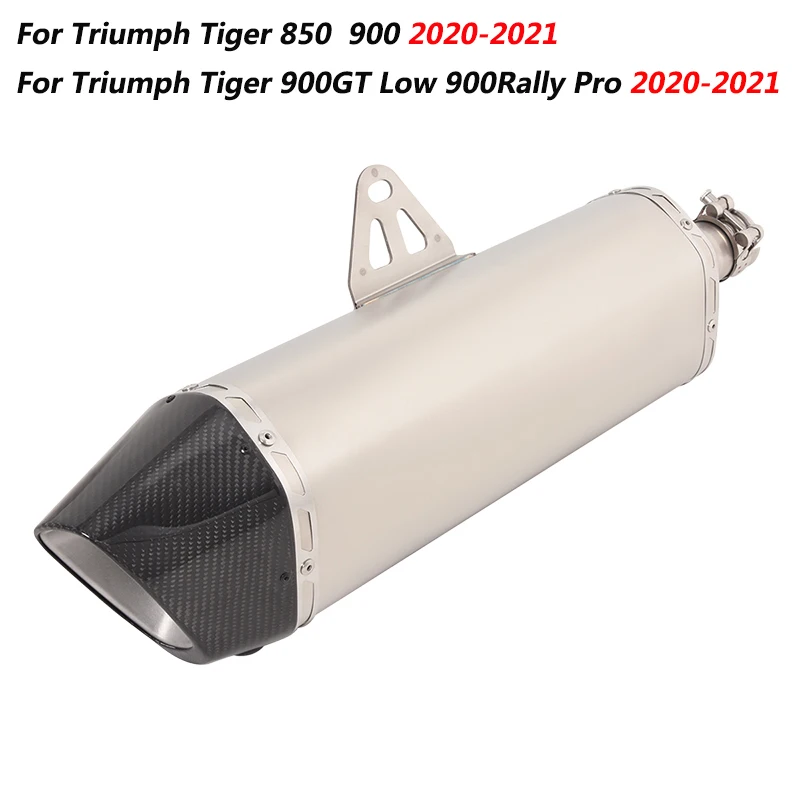 Slip On Motorcycle Middle Connect Pipe And Muffler Stainless Steel For Triumph Tiger 850 900 900GT Low 900Rally Pro 2020-2021
Slip On Motorcycle Middle Connect Pipe And Muffler Stainless Steel For Triumph Tiger 850 900 900GT Low 900Rally Pro 2020-2021