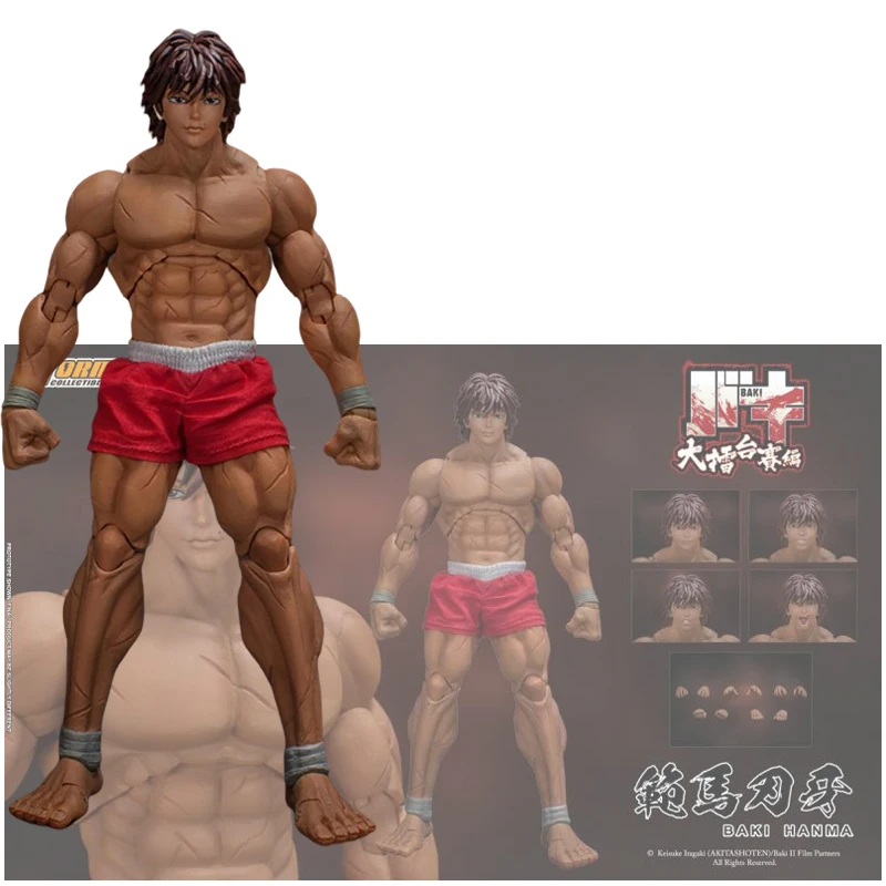 Pre-sale Original Storm Toys BAKI HANMA KIBK01 Anime Figure Model Collecile Action Toys Gifts
Pre-sale Original Storm Toys BAKI HANMA KIBK01 Anime Figure Model Collecile Action Toys Gifts