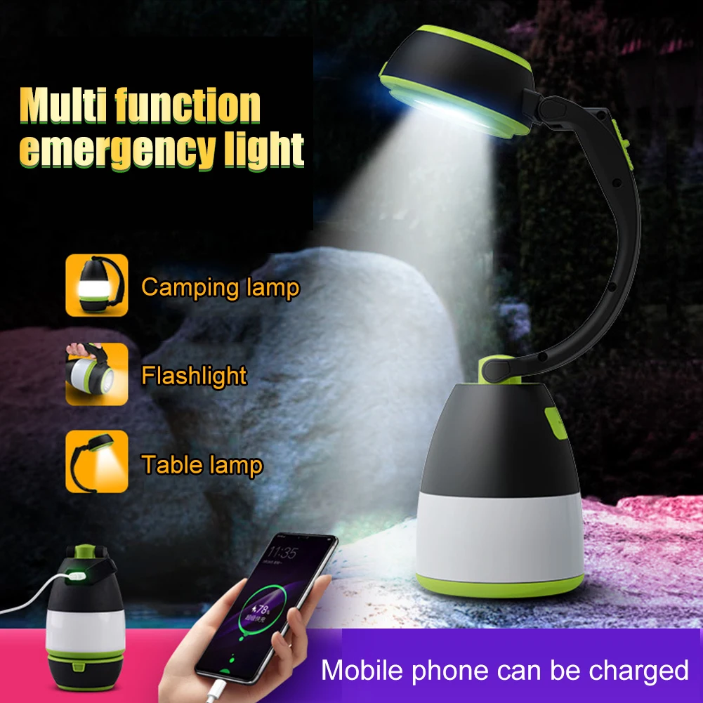 Powerful Camping Light USB Rechargeable Lantern Flashlight Strong Multi-function for Survival Hiking Fishing for Outdoor Home
Powerful Camping Light USB Rechargeable Lantern Flashlight Strong Multi-function for Survival Hiking Fishing for Outdoor Home