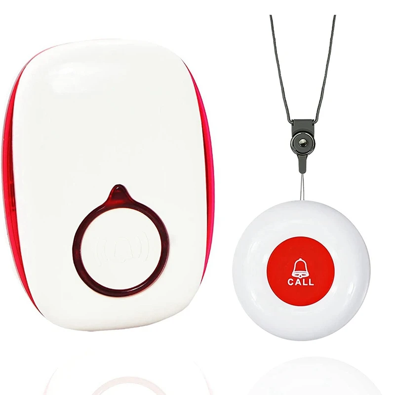 Wireless Caregiver Pager Elderly Emergency Alert Button For Senior Patients Disable Dementia US Plug
Wireless Caregiver Pager Elderly Emergency Alert Button For Senior Patients Disable Dementia US Plug