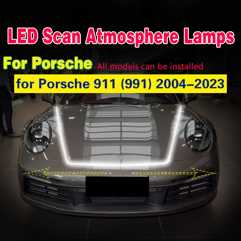 1PCS LED Daytime Running Light Scan Starting Car DRL The Fog Driving Daylight Head Drl Lamps For Porsche 911 (991) 2004-2023
1PCS LED Daytime Running Light Scan Starting Car DRL The Fog Driving Daylight Head Drl Lamps For Porsche 911 (991) 2004-2023
