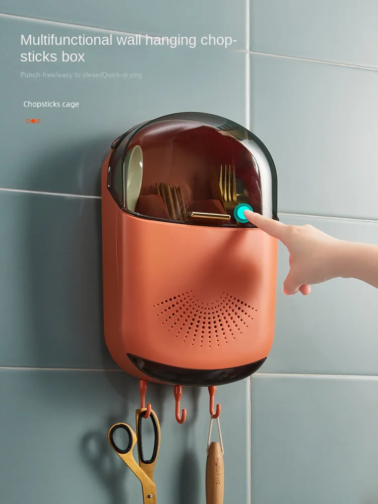 Household with cover dust-proof chopsticks tube wall-mounted chopsticks basket kitchen chopsticks cage rack drain storage box
Household with cover dust-proof chopsticks tube wall-mounted chopsticks basket kitchen chopsticks cage rack drain storage box