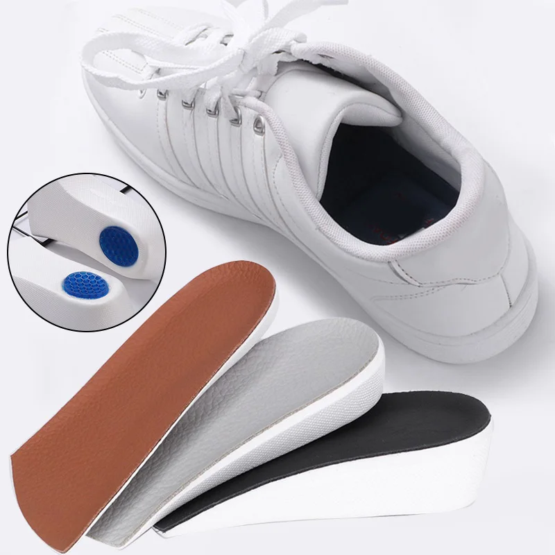 1Pair Breathable Heightening Insole Invisible Unisex Women Heighten Insert Cushion Pads EVA Lifting Insole Heel Arch Support
1Pair Breathable Heightening Insole Invisible Unisex Women Heighten Insert Cushion Pads EVA Lifting Insole Heel Arch Support