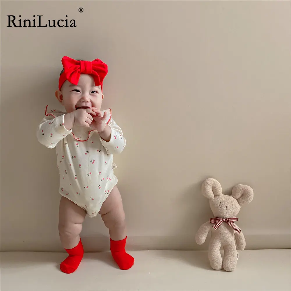 RiniLucia Newborn Baby Toddler Rompers for Girls Spring Summer Printing Jumpsuit Kids Long Sleeve Bodysuit Children Clothing
RiniLucia Newborn Baby Toddler Rompers for Girls Spring Summer Printing Jumpsuit Kids Long Sleeve Bodysuit Children Clothing