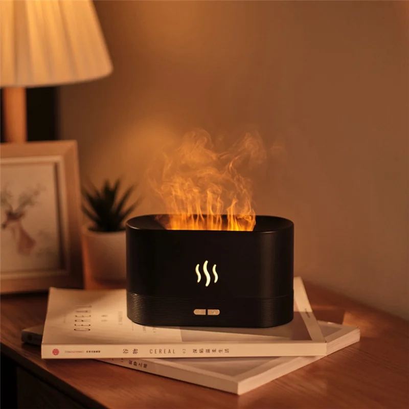 Flame Diffuser Humidifier Ultra-Silent Cool Mist Air Fire Diffuser Essential Oil Aromatherapy Flame Humidifier
Flame Diffuser Humidifier Ultra-Silent Cool Mist Air Fire Diffuser Essential Oil Aromatherapy Flame Humidifier