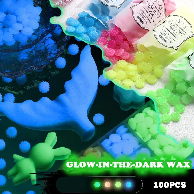 100pcs Wax Seal Stamps Luminous Fluorescent Semi-transparent Night Glow Fire Paint Sunflower Sun Flower Beads Aurora Polarized
100pcs Wax Seal Stamps Luminous Fluorescent Semi-transparent Night Glow Fire Paint Sunflower Sun Flower Beads Aurora Polarized