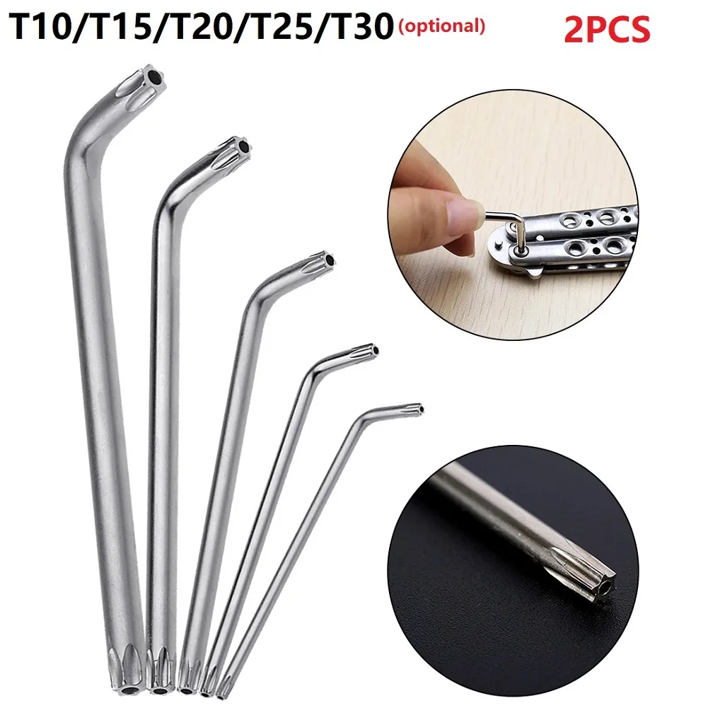 2 Pcs Torx Screwdrivers Double-End 2-way T30 T20 T25 T10 T15 Spanner Wrench Tool Hand Tool
2 Pcs Torx Screwdrivers Double-End 2-way T30 T20 T25 T10 T15 Spanner Wrench Tool Hand Tool