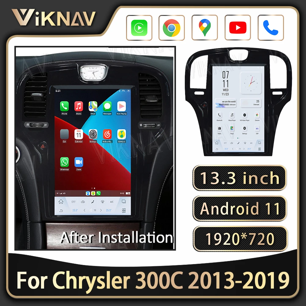 Android 11 Auto Stereo Car Radio For Chrysler 300C 2013-2019 Multimedia Player GPS Navigation Carplay Wifi Head Unit
Android 11 Auto Stereo Car Radio For Chrysler 300C 2013-2019 Multimedia Player GPS Navigation Carplay Wifi Head Unit