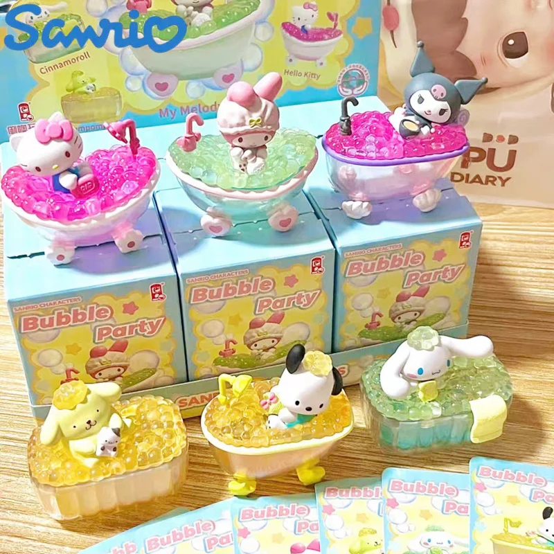 Sanrio Bath Series глухая коробка Hello Kitty Kuromi Cinnamoroll фигурка из ПВХ, модель куклы, украшение для комнаты, коллекция, подарок для детей
Sanrio Bath Series глухая коробка Hello Kitty Kuromi Cinnamoroll фигурка из ПВХ, модель куклы, украшение для комнаты, коллекция, подарок для детей