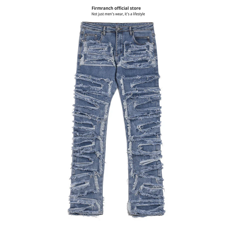 Denim Jeans Skinny Pants Shaping Slim Women Fashion Korean Moto Hip Broken Men Streetwear Fit Firmranch Archive Hop 2022
Denim Jeans Skinny Pants Shaping Slim Women Fashion Korean Moto Hip Broken Men Streetwear Fit Firmranch Archive Hop 2022