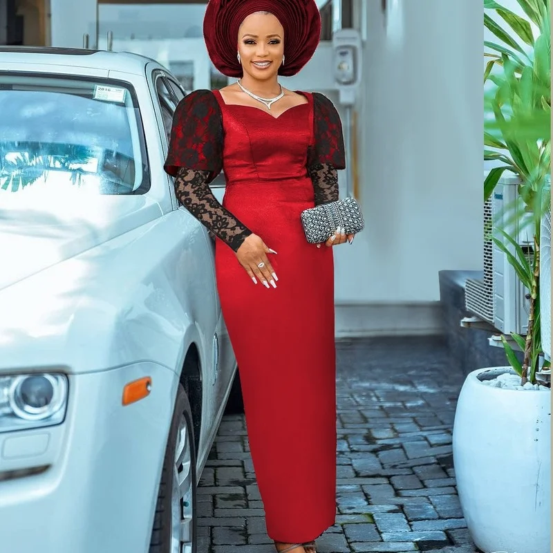 Dashiki African Boho Red Lace Dress Slim Spring Autumn Sexy Cut Out Maxi Dresses Women Africa Party Office Birthday Vestidos
Dashiki African Boho Red Lace Dress Slim Spring Autumn Sexy Cut Out Maxi Dresses Women Africa Party Office Birthday Vestidos