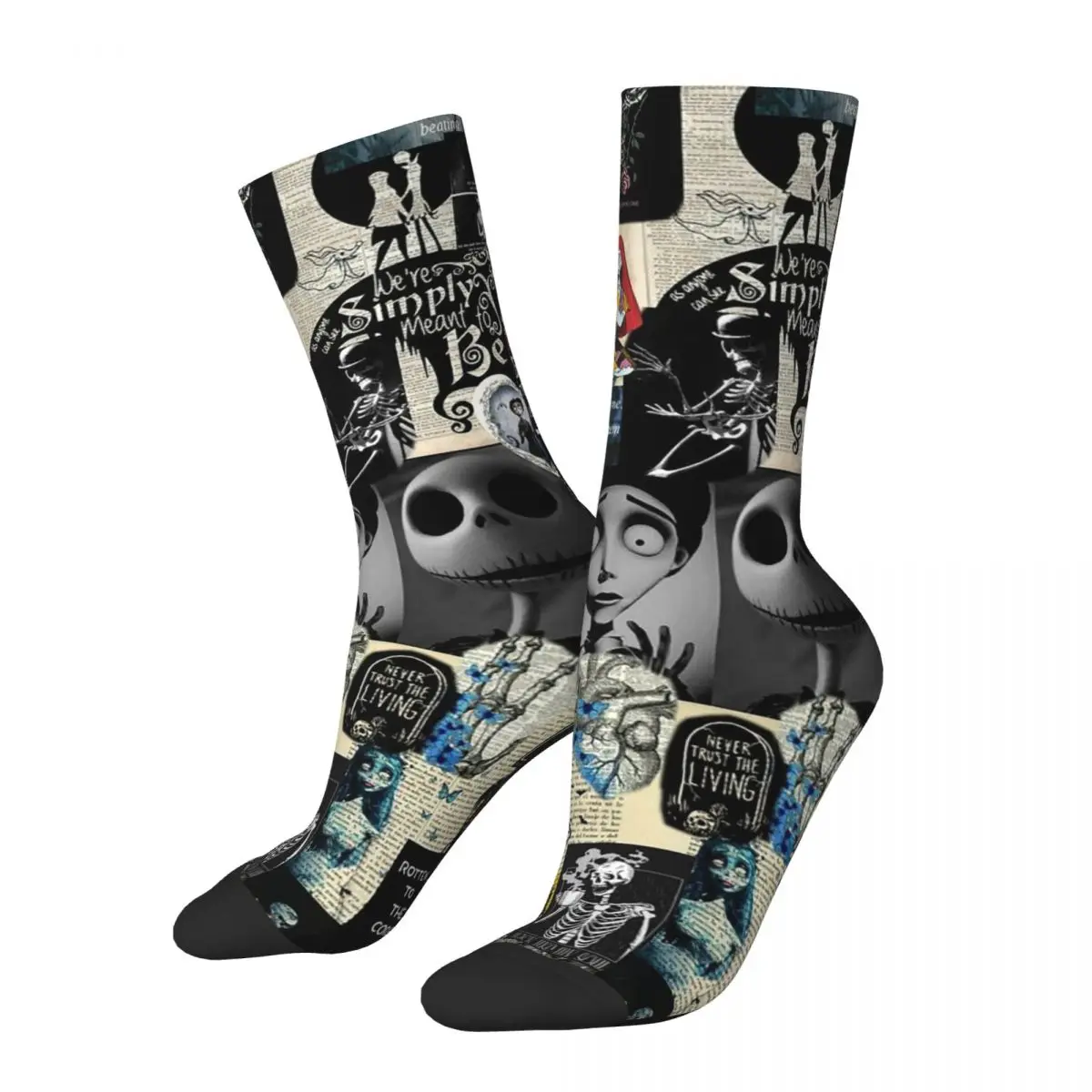 Retro Tim Burton's Corpse Bride Amily Love Movie Plaid Basketball Socks Polyester Crew Socks for Women Men Non-slip
Retro Tim Burton's Corpse Bride Amily Love Movie Plaid Basketball Socks Polyester Crew Socks for Women Men Non-slip