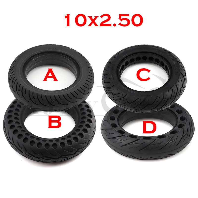 High Quality 10x2.50 Tubeless Wheel Tyre Solid Tyre Non-Inflation Electric Scooter Tire for 10 Inch Electric Scooter Accessory
High Quality 10x2.50 Tubeless Wheel Tyre Solid Tyre Non-Inflation Electric Scooter Tire for 10 Inch Electric Scooter Accessory